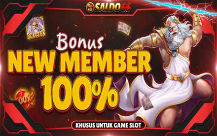 Saldo66 - Welcome bonus new member 100%